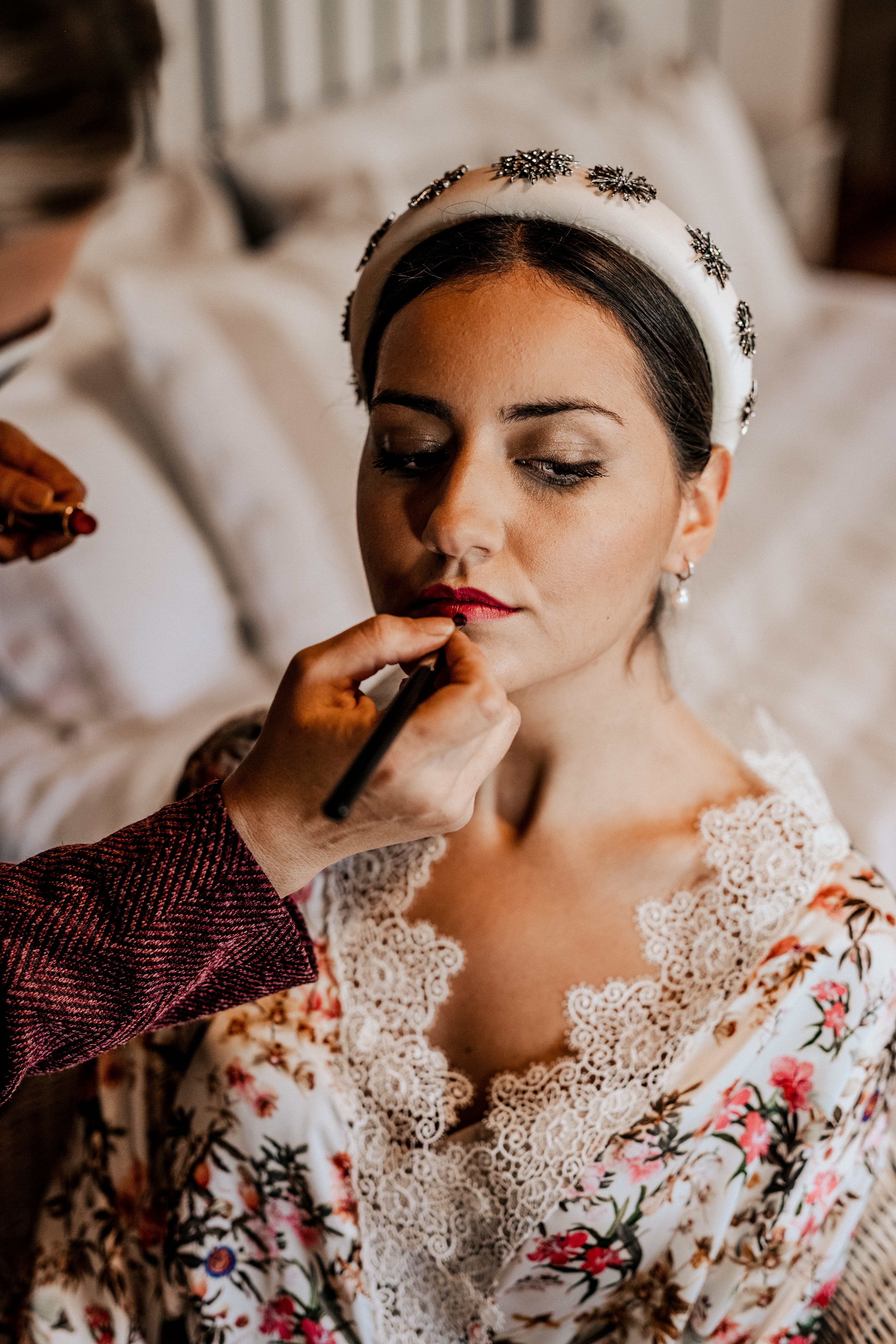 Proceso de maquillaje